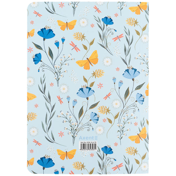 Axent Secret Garden 3 Notizbuch 8700-19-A-TR, A5, 80 Blatt, quadratisch