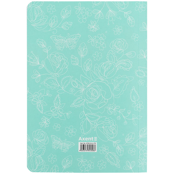 Notebook Axent Morning Dew 2 8700-24-A-TR, A5, 80 squared
