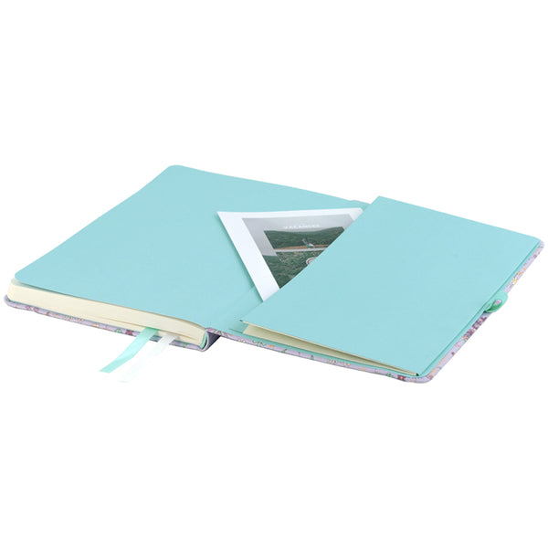 Axent Partner Turnowsky Morning Dew 8621-8-A-TR Notizbuch, 125 × 195 mm, 96 Blatt, quadratisch