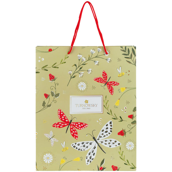 Gift paper bag Axent Turnowsky Secret Garden 8502-35-A-TR, 26х32 cm